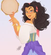 Meike Schneider S Instagram Post Who S Your Favorite Non Princess Disney Character Mine Has Always B Cute Disney Characters Disney Fan Art Esmeralda Disney