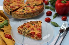 Clafoutis Leger Aux Legumes Du Soleil Les Petits Plaisirs De Doro En 2020 Legumes Du Soleil Alimentation Recette Clafoutis