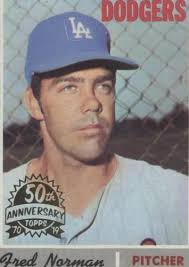 Fred Norman 1970 Topps #427 VG No Crease