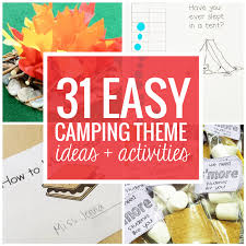 Thanksgiving puzzles from foodie friends friday daily dish. 31 Easy And Fun Camping Theme Ideas And Activities Teach Junkie