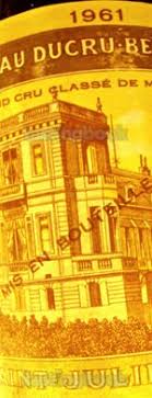 Go to shop farr vintners. Chateau Ducru Beaucaillou 1961 Chateau Ducru Beaucaillou Your Personal Wine Professional Tastingbook
