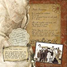 Heritage Family Recipe Page Idea Include A Copy Of The Original Hand Written Recipe And A Photo Of Th Family Recipe Book Recipe Scrapbook Scrapbook Creations