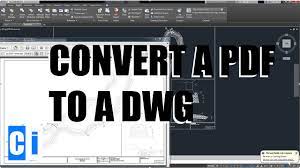 Autocad Pdf To Dwg Tutorial New 2017 Feature Autocad Tutorial Pdf