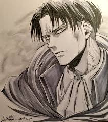 Levi ackerman is one of the main characters of both the anime and manga attack on titan this character is inspired by the personality and dark attitude of the character of watchmen , rorschach. Levi Shingekinokyojin