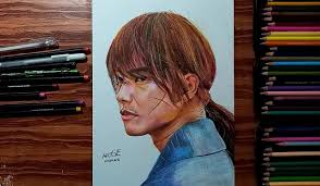 Drawing Rurouni Kenshin: Kenshin Himura
