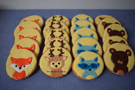 Biscuits Decores Animaux De La Foret Desserts Sugar Cookie Cupcakes