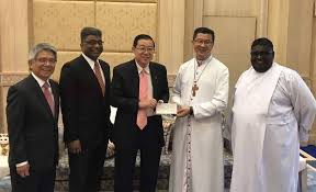Perutusan hari raya aidilfitri daripada setiausaha agung dap, sdr lim guan eng, di kuala lumpur pada rabu 13 jun 2018. Tabung Harapan Collection Given To Yb Lim Guan Eng