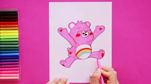 Cute cartoon pictures f pictures cartoon memes cartoon characters cartoons care bears movie button family baby animal drawings pics art. How To Draw Care Bears Cheer Bear Youtube