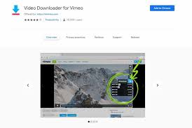 Jul 07, 2020 · premium version download any video played with vimeo player (embedded on blogs or directly from vimeo) if you already have a tab opened with your video when you install, press refresh once in that tab for the extension to work. Top 7 Best Vimeo Downloader Chrome Extension To Use In 2021