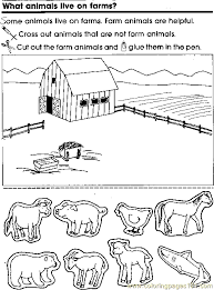 Toddlers, preschool and elementary school grades. Farm Coloring Page Worksheets 99worksheets