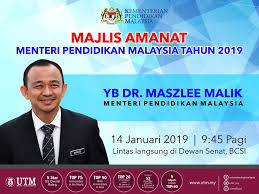 Laman utamahal sekolahlogo baru kementerian pendidikan malaysia kpm. Majlis Amanat Menteri Pendidikan Malaysia 2019