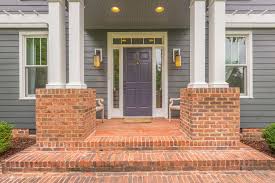 Price and stock could change after publish date, and we may make money from these links. James Hardie Gray Siding Used To Traditional Entry With Brick Entry Orange Brick Houses Brick House Exterior Colors Brick Exterior House