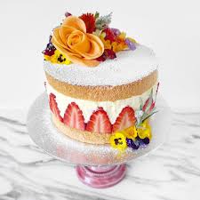 Georgia S Cakes On Instagram Fraisier Tutorial Coming Soon Cake How To Make Cake Amazing Cakes