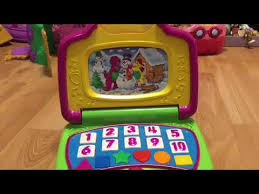 Mattel barney piano musical toy nursery rhymes book interactive. Barney Learning Laptop Youtube