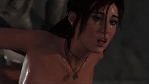 Kötü canavarlar Lara Croftun sıkı analına tecavüz ediyor! 3D porno Tomb  Raider