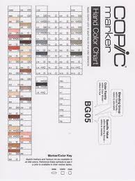 34 True To Life Copic Ciao Chart