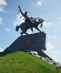 4 где находится памятник с. Salavat Yulaev Vikipediya