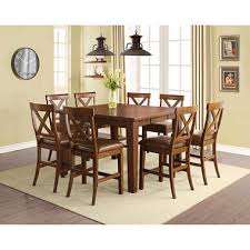Kayden 9 Piece Counter Height Dining Set Dealepic Counter Height Dining Sets Counter Height Table Table And Chairs