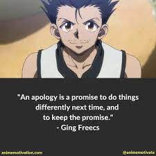 Image gallery ging freecss to gon in stillnessi'm enjoying the journey. 38 Hunter X Hunter Quotes Anime Fans Will Love