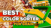 Grain cleaner, color sorter machine. Ergot solution. Awesome Agricultural  Technology