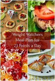 This luxurious menu is sure to make the guest (s) of honor feel like a million bucks. Weight Watchers Meal Plan For 23 Points A Day Week 1