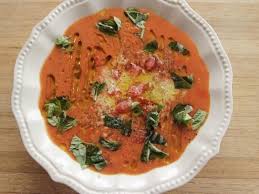 Tomato Soup 2 0 Recipe Food Network Recipes Vegetable Soup Recipes Healthy Vegetarian Recipes Healthy