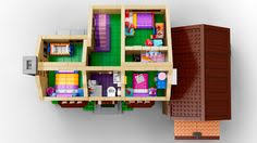 Official Photos Of The Lego Simpsons House One Of The Best Sets Ever Lego Simpsons The Simpsons Lego