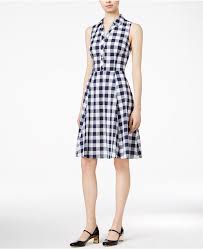 Maison Jules Gingham Shirtdress Gingham Shirt Dress Fashion Gingham Dress