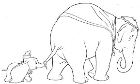 Walt disney coloring page of dumbo from dumbo (1941) 40244462. Dumbo Coloring Pages Disney Coloring Home