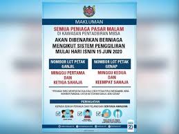 Night market | pasar malam manong kuala kangsar , perak malaysia buka setiap hari : Peniaga Pasar Malam Berniaga Ikut Penggiliran Bermula Isnin Ini