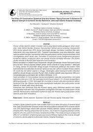 Bawang putih hitam berasal dari fermentasi bawang putih biasa. Pdf The Effect Of Combination Spherical Grip And Kinesio Taping Exercise To Enhance Of Muscle Strength In Ischemic Stroke Patients In Jemursari Islamic Hospital Surabaya