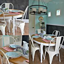 White Metal Farmhouse Style Chairs For The Kitchen Farmhouse Dining Chairs Dining Chairs Kitchen Table Metal