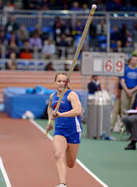 The first world record in the men's pole vault was recognized by the international association of athletics federations in 1912. At 5 Foot Nothing Desiree Freier Stands Tallest When Faced With Heights Nearly Triple Her Size