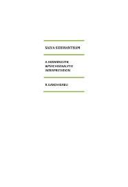 The chambers of xeric are located on mount quidamortem. Pdf Saivasiddhantham A Hermeneutic And Psycho Analytic Interpretation Gandhi Babu Academia Edu