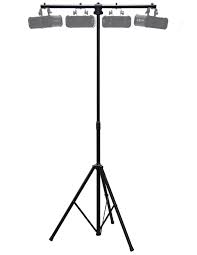 Harmony Audio Ha Tbara Pro Audio Dj Lighting Fixture Tripod T Bar Light Stand With Air Brake Cushion Ha Tbara