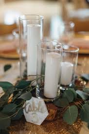 White Candle Wedding Centerpiece Candles Greenery Wedding Decor Marble Gold W Candle Wedding Centerpieces Greenery Wedding Decor Wedding Centerpieces