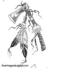 Colorful and bold, or simple and symbolic, feather tattoos have rich history and significance. Indian Hatchet Free Image Tattoo Design Download Artofit