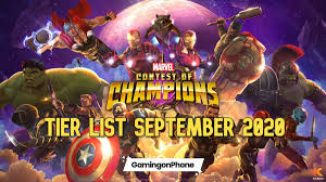 All copyrights goes to netmarble & marvel inc. Marvel Contest Of Champions September 2020 Tier List Gamingonphone