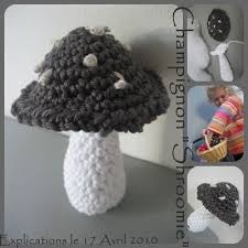 Shroomie Que Cache Ma Boite A Belette Tutoriel Crochet Gratuit Champignon Crochet Tricot Et Crochet
