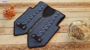 Burgulu Efe Yelegi Yapilisi Baby Knitting Patterns Ucretsiz Orgu Krose