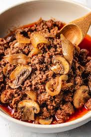 24 Easy Meals That All Start With A Pack Of Ground Beef Beef With Mushroom Beef Recipes Ground Beef Recipes Easy