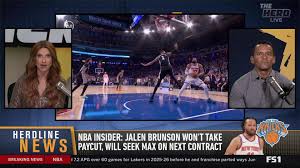Watch Why Jalen Brunson is justified in seeking a max contract with the Knicks - The Herd with Colin Cowherd