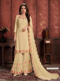 Wholesaler manufacturer kurtis, salwar kameez, suits, dress material, sarees, tops, tshirts, readymade suits, plazzo, lyra leggings, ksp textile ahmedabad surat gujarat buy online from us at wholesale lowest price export quality cash on delivery near me Golden Fab Sara Designer Party Wear Sarara Dress New Collection