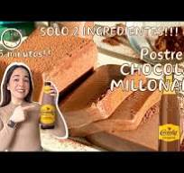 DELICIOSO postre de CHOCOLATE. SOLO 2 INGREDIENTES!!! 15 MIN ...