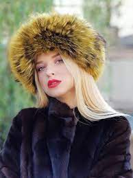 Yellow Fur Hat Fur Hat Hats Fur