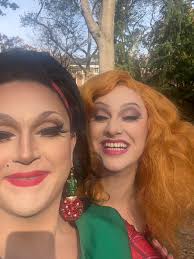 Too long since I've had the chance to catch up with my RuPaul's Drag Race  season 6 sister GiaGunn- how is she though? Delightful. Truly one of the  sweetest peeps.