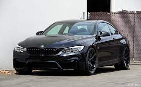 Black Sapphire Bmw M4 With Matte Black Hre Wheels Bmw M4 Bmw Bmw Cars