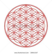 Red Flower Of Life Tattoo Idea Flower Of Life Tattoo Flower Of Life Free Art Prints
