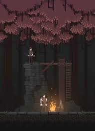 Twitter Pixel Art Games Pixel Art Background Pixel Art Landscape