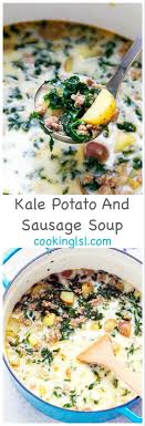 Easy Kale Potato And Sausage Soup Recipe In 2020 Sausage Soup Recipes Kale Soup Recipes Soup Recipes